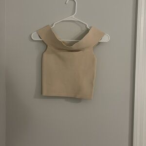 Express stretchy crop top